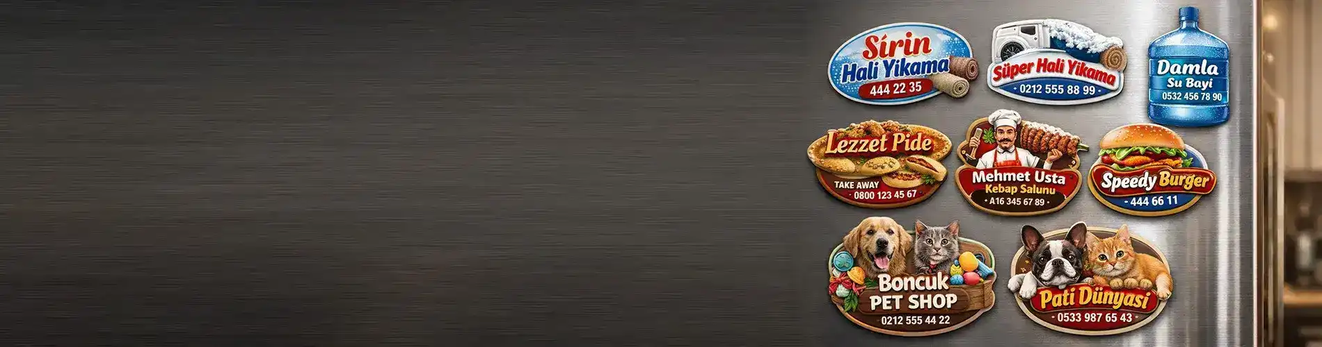 Mavi Basım Magnet Baskı Banner