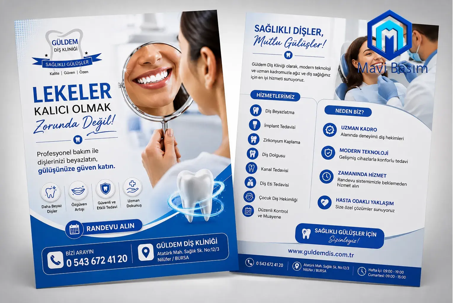 Sağlık Hizmeti Tanıtım Tasarımı