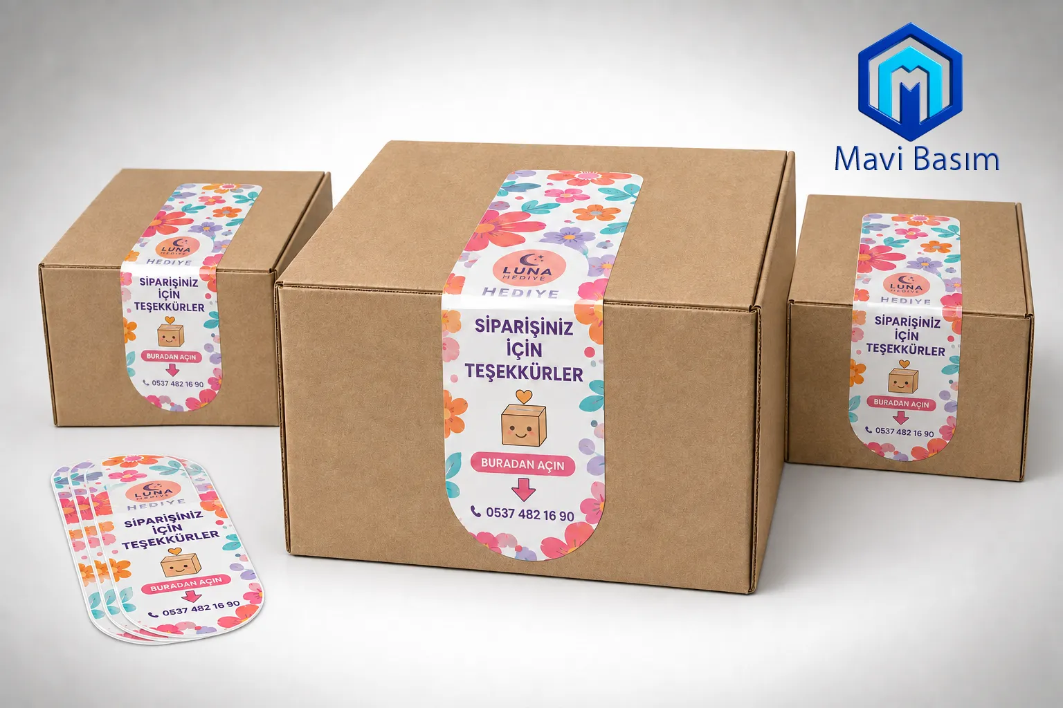 PP Opak Plastik Etiket Baskısı