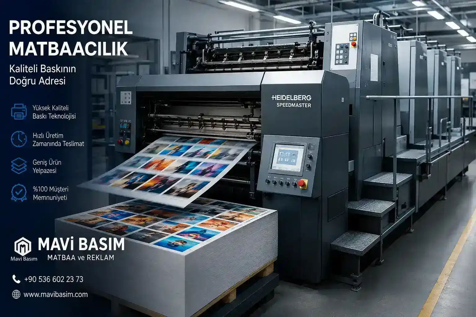 Kaliteli Baskı Nasıl Anlaşılır? Profesyonel Matbaa Seçim Rehberi - Mavi Basım Matbaa Rehberi